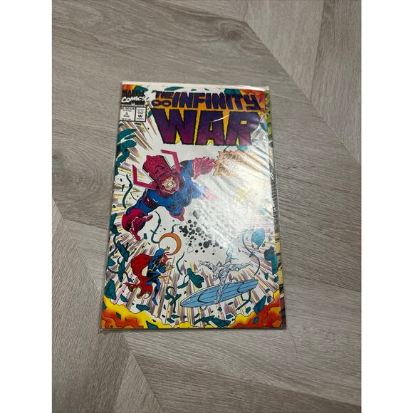 Marvel The Infinity War #3 Death in a Distant Dimension 1992 Comic Book - Picture 3 of 11